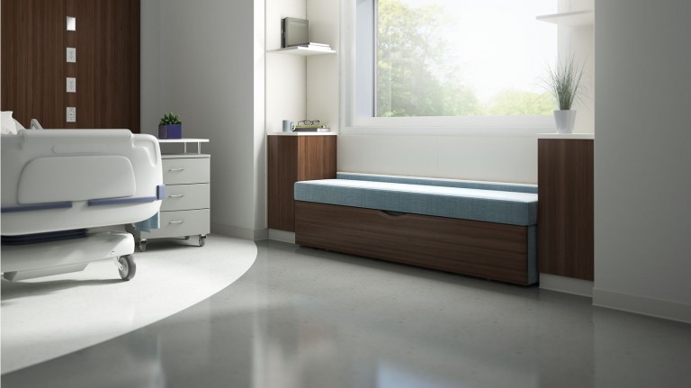 Healthcare: Whisper Sleepover Bench