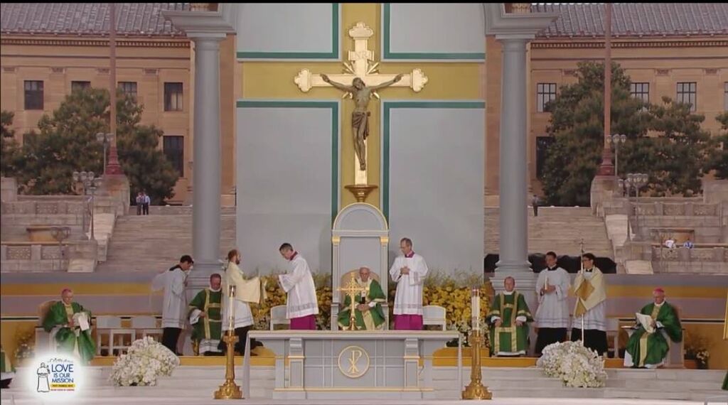 Mass with Pope Francis in Philadelphia